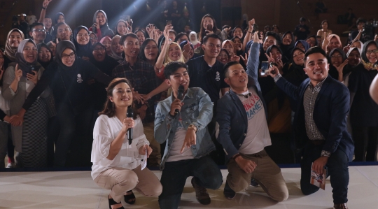 Pemeran Film Milly dan Mamet Meriahkan EGTC 2018 Bandung
