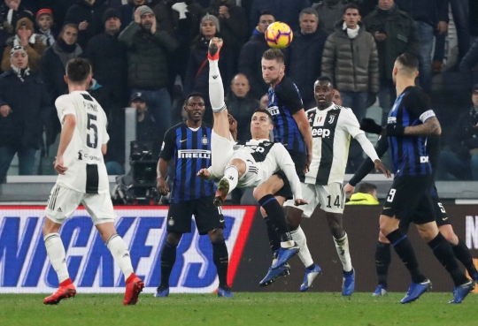 Juventus Hajar Inter Milan 1-0 di Stadion Allianz