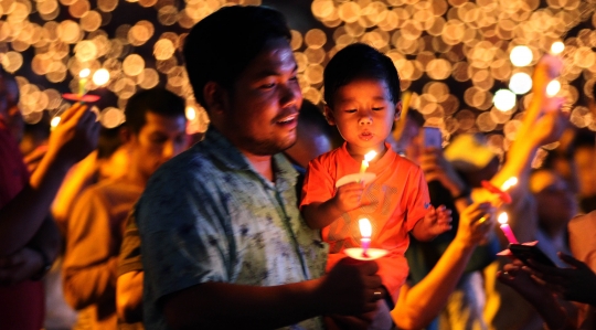 Ratusan Ribu Jemaat Gereja Tiberias Rayakan Natal di GBK