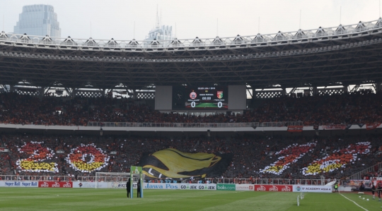 Semangat Jakmania Dukung Persija Raih Juara