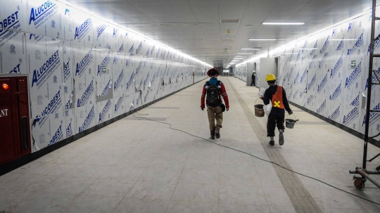 Menengok Isi Stasiun MRT Bundaran HI
