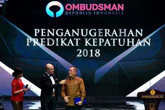 Kemenhan Menerima Predikat Kepatuhan 2018