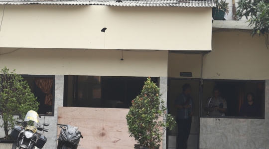 Begini Kondisi Polsek Ciracas Pascapenyerangan