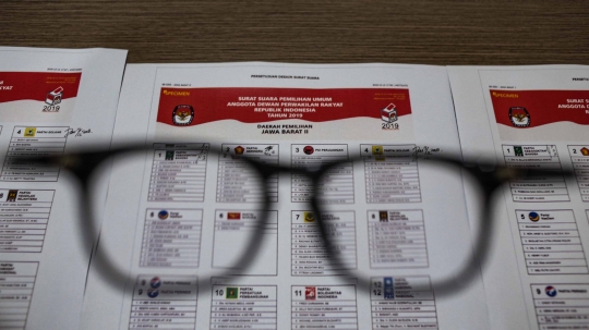 Validasi Nama Caleg di Surat Suara Pemilu 2019