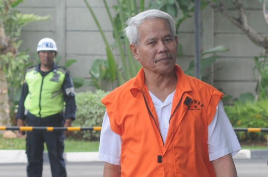 Tersangka Korupsi Pembangunan Jalan di Bengkalis Jalani Pemeriksaan Perdana