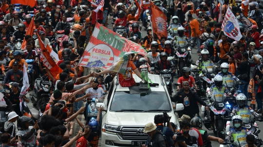 Euforia Pawai Persija Juara