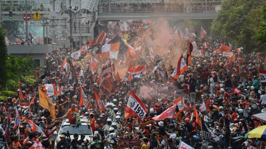 Euforia Pawai Persija Juara