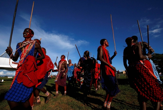 Melihat Keseruan Olimpiade Maasai 2018 di Kenya