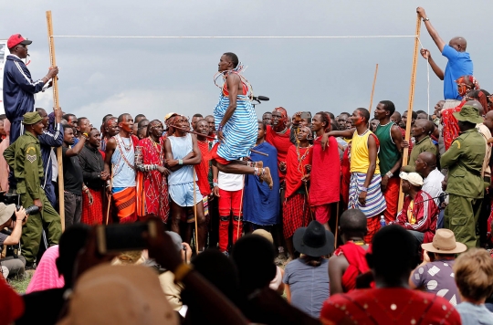 Melihat Keseruan Olimpiade Maasai 2018 di Kenya