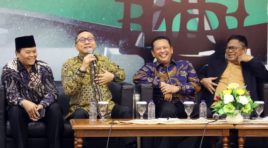 Pimpinan MPR, DPR dan DPD Gelar Diskusi Refleksi Akhir Tahun