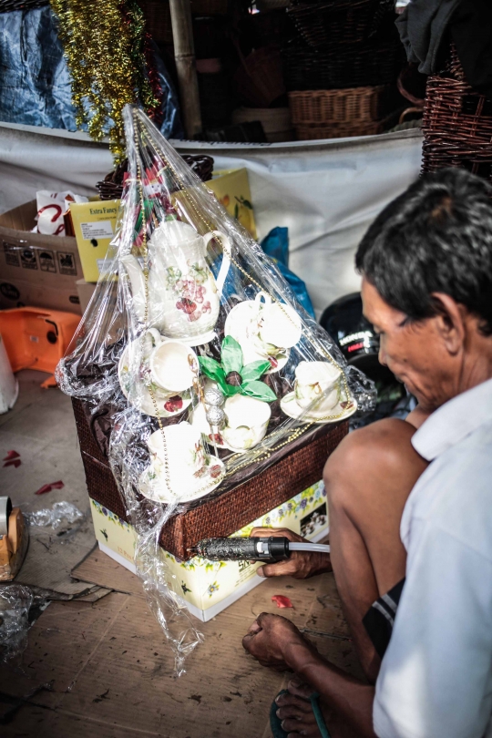 Penjualan Parcel Jelang Natal Meningkat