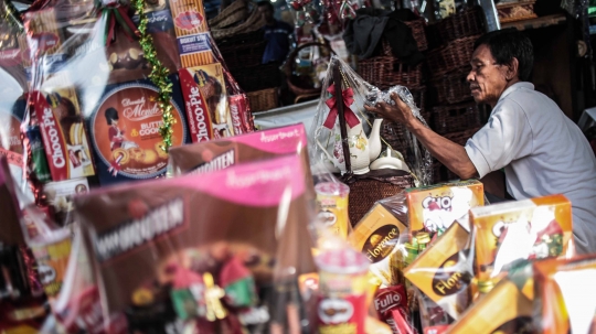 Penjualan Parcel Jelang Natal Meningkat