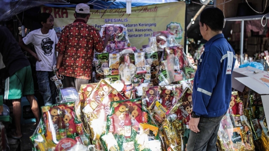 Penjualan Parcel Jelang Natal Meningkat