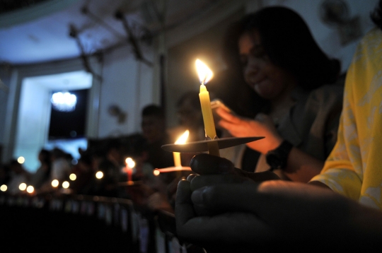 Misa Malam Natal di Gereja Immanuel