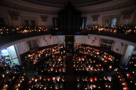 Misa Malam Natal di Gereja Immanuel