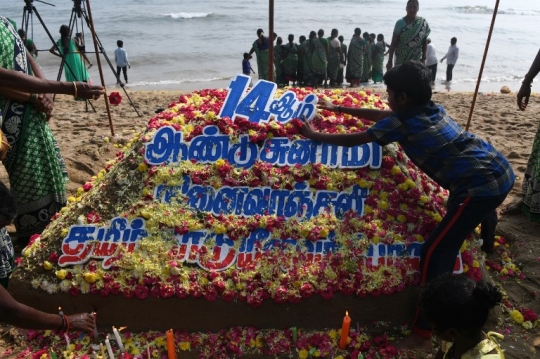 Cara India Mengenang Peringatan 14 Tahun Tsunami