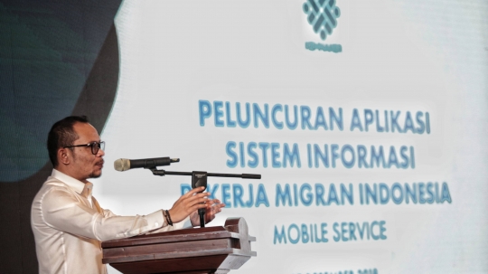 Menaker Hanif Dhakiri Luncurkan Aplikasi SIPMI