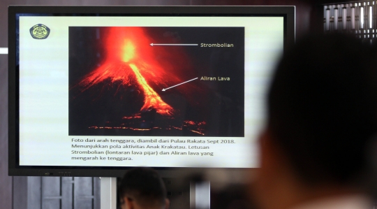 Gunung Anak Krakatau Berstatus Siaga, Jarak Aman Diperluas Jadi 5 Km