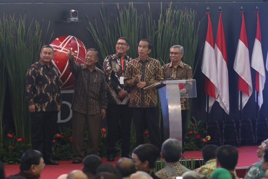 Presiden Jokowi Tutup Indeks Harga Saham Gabungan 2018