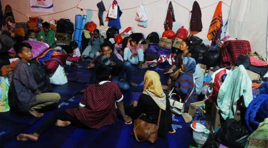 Menengok Kondisi Pengungsi Korban Tsunami dari Pulau Sebesi di Lampung