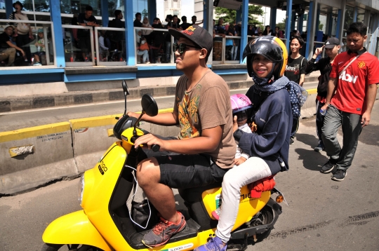 Serunya Berkeliling di CFD dengan Sepeda Listrik Migo e-Bike