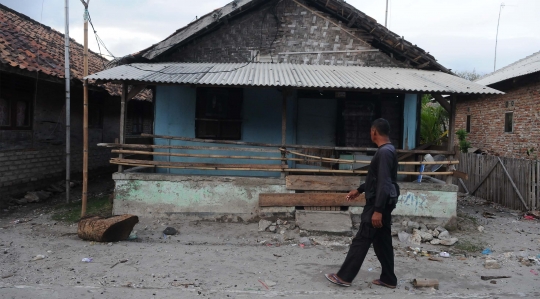 Potret Warga Dusun Tiga Regahan Lada yang Bertahan di Lokasi Tsunami