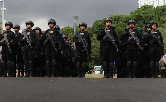 Kapolda Metro Jaya Pimpin Apel Kesiapan Pengamanan Malam Pergantian Tahun