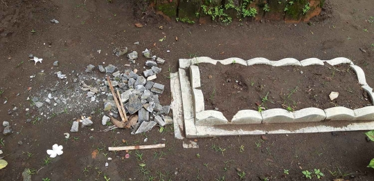 Ini Kondisi Makam-makam yang Dirusak Orang Tak Dikenal di Magelang