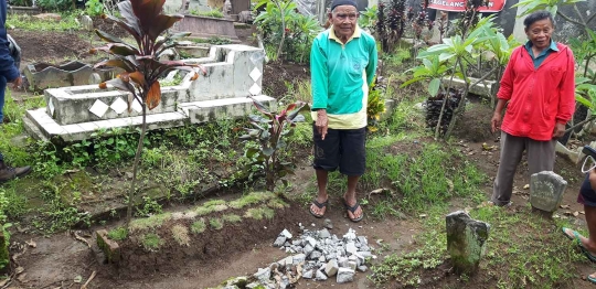 Ini Kondisi Makam-makam yang Dirusak Orang Tak Dikenal di Magelang