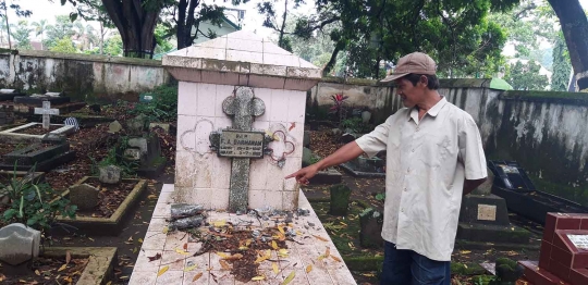 Ini Kondisi Makam-makam yang Dirusak Orang Tak Dikenal di Magelang