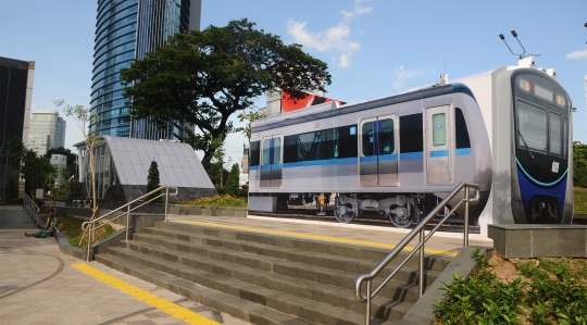 Menengok Pusat Layanan Informasi MRT di Jakarta