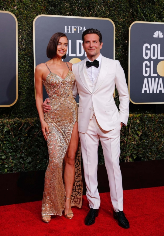 Kemesraan Irina Shayk dan Bradley Cooper di Golden Globe Awards