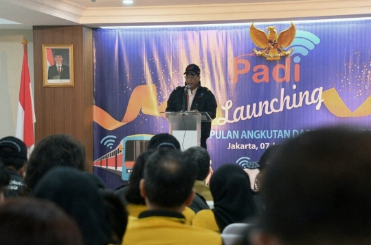 Menhub Hadiri Launching Perkumpulan Angkutan Daring Indonesia