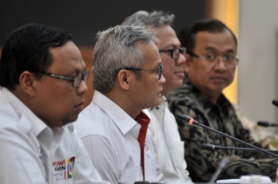 KPU Bahas Teknis Debat Pertama Capres-Cawapres