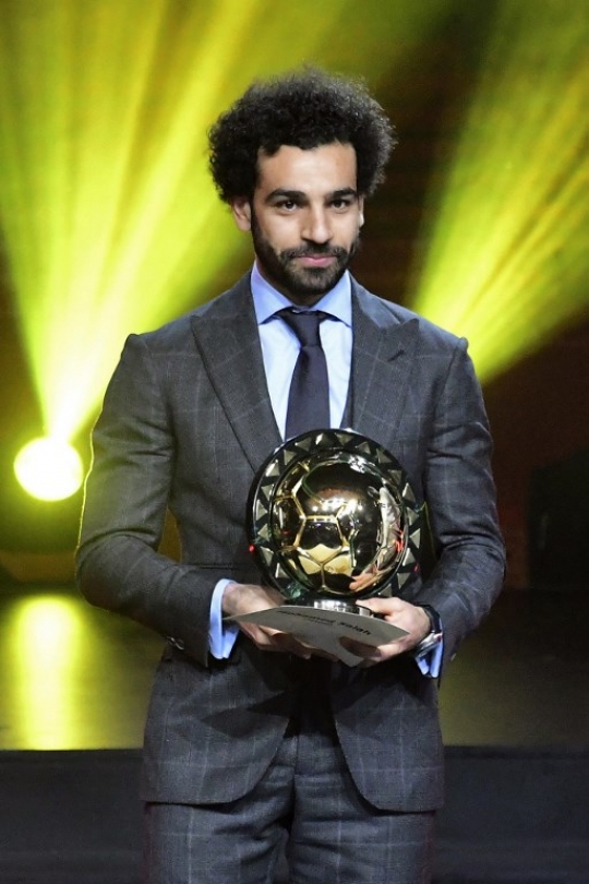 Mohamed Salah Raih Penghargaan Pemain Terbaik Afrika 2018