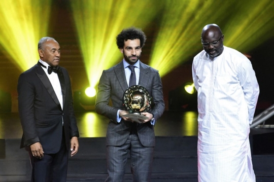 Mohamed Salah Raih Penghargaan Pemain Terbaik Afrika 2018