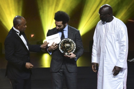 Mohamed Salah Raih Penghargaan Pemain Terbaik Afrika 2018