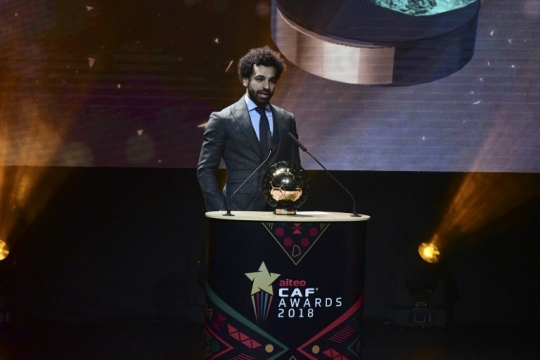 Mohamed Salah Raih Penghargaan Pemain Terbaik Afrika 2018