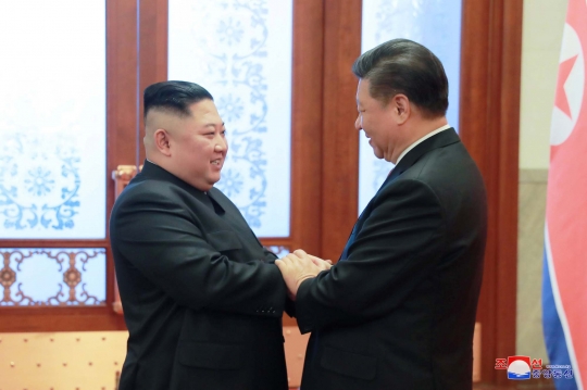 Keakraban Kim Jong-un Bertemu Presiden Xi Jinping di Beijing