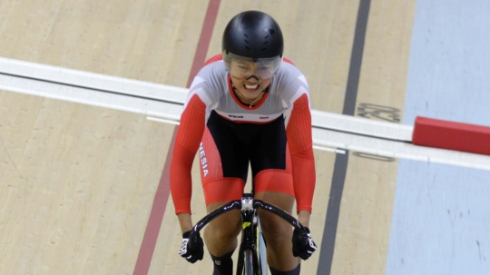 Perjuangan Chrismonita Dwi Putri Sukses Raih Perunggu 500 Meter Time Trial