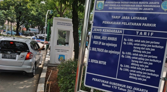Tarif Parkir Langganan PNS di IRTI Monas Naik 8 Kali Lipat