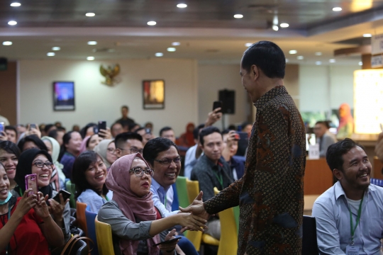 Presiden Jokowi Tinjau Pelayanan OSS di BKPM