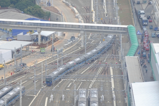 Melihat Progres Terminal MRT Lebak Bulus yang Beroperasi Maret 2019