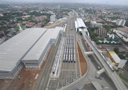 Melihat Progres Terminal MRT Lebak Bulus yang Beroperasi Maret 2019