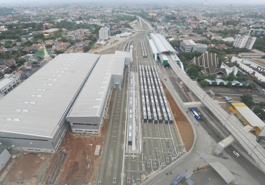 Melihat Progres Terminal MRT Lebak Bulus yang Beroperasi Maret 2019