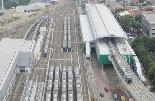 Melihat Progres Terminal MRT Lebak Bulus yang Beroperasi Maret 2019