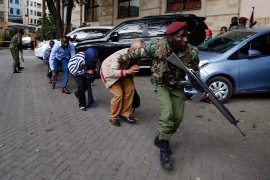 Mencekamnya Serangan Teror di Kompleks Perhotelan Kenya