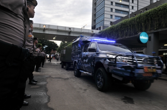 TNI-Polri Amankan Debat Capres di Bidakara