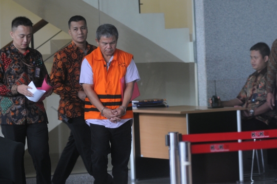 Raut Supervisor KPP Pratama Ambon Usai Diperiksa KPK