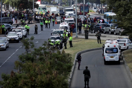 Ini Lokasi Serangan Bom Mobil di Kolombia yang Tewaskan 10 Orang